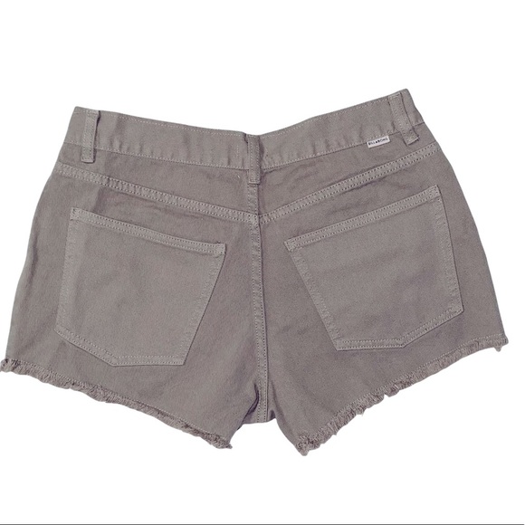 NEW Billabong Drift Away Sage Denim Cutoff Frayed Hem Shorts NWT - Picture 11 of 13